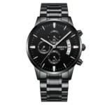 NIBOSI-Montre-bracelet à quartz Chronograph pour homme - D