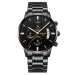 NIBOSI-Montre-bracelet à quartz Chronograph pour homme - C