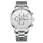 NIBOSI-Montre-bracelet à quartz Chronograph pour homme - H