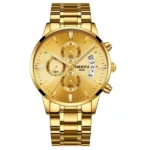 NIBOSI-Montre-bracelet à quartz Chronograph pour homme - S