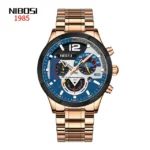 NIBOSI – montre de luxe à Quartz - D
