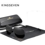 KINGSEVEN-Lunettes de soleil - Black gray