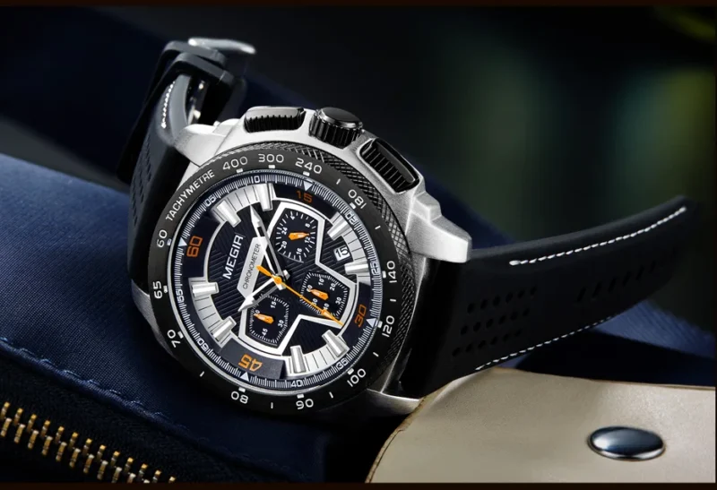 MEGIR-Montres à quartz chronographes Sportz – Image 6