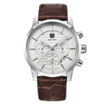 BENYAR BY-5104 – montre chronographe de luxe - brown silver