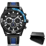 MEGIR Armée Militaire Sport Date Analogique Quartz - BLUE-BOX GIFT