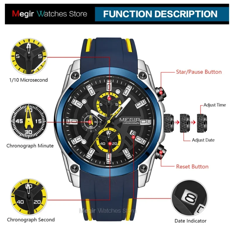 MEGIR – Montres de sport militaire – Image 6