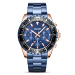 MEGIR – montre de luxe - rose blue