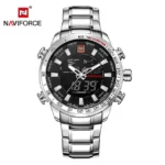 NAVIFORCE – montre de sport - silver black