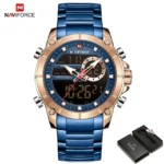 NAVIFORCE – montre numérique à Quartz - RGBE-with Box