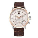 BENYAR BY-5104 – montre chronographe de luxe - Brown RoseGold