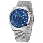 BENYAR BY-5200 – montre chronographe de luxe - Blue Silver