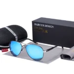 BARCUR-Lunettes de soleil polarisées - blue