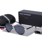 BARCUR-Lunettes de soleil polarisées - Gun gray