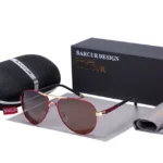 BARCUR-Lunettes de soleil polarisées - Brown