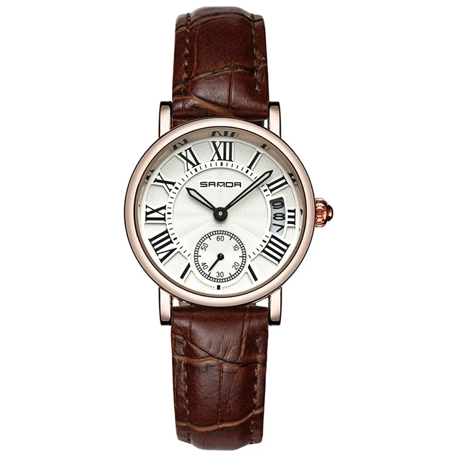 Sanda montre-bracelet élégante pour femmes