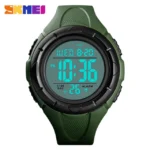 SKMEI – montre-bracelet rétro-éclairé vert - ArmyGreen