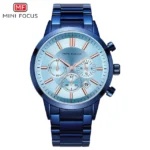 MINI FOCUS-Montre à quartz d'affaires - SKY-BLUE