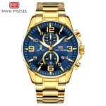 MINI FOCUS-Montre à Quartz Royal - gold blue