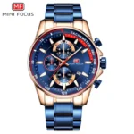 MINI FOCUS-Montre de sport à quartz étanche - RG BLUE