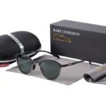 BARCUR-Lunettes de soleil polarisées TR90 - G15 Green