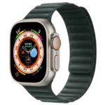Bracelet FineWoven pour Apple Watch - Ever green