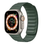 Bracelet FineWoven pour Apple Watch - Dark green