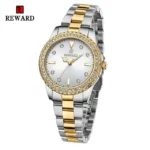 REWARD-Montre-bracelet de luxe en acier inoxydable - RD21552L-B