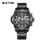 Extri-Montre à quartz étanche en acier inoxydable - X6042-C