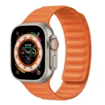 Bracelet FineWoven pour Apple Watch - Orange