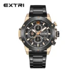 Extri-Montre à quartz étanche en acier inoxydable - X6042-D